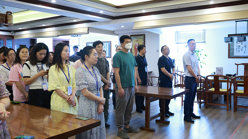 百益鼎盛集团周一例行早会